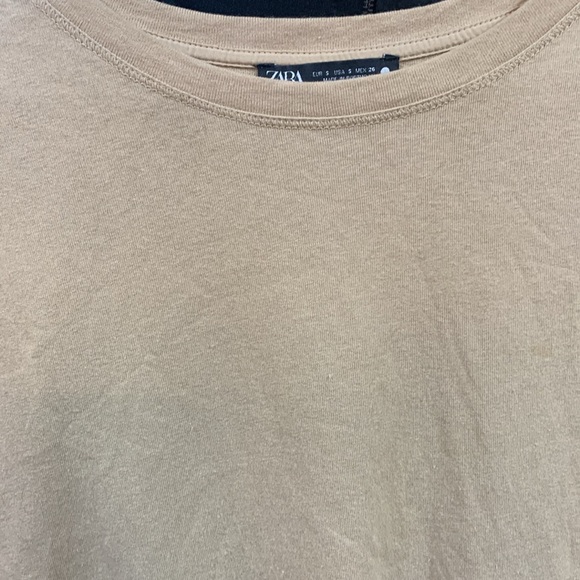 Zara beige baby doll top - Picture 3 of 3